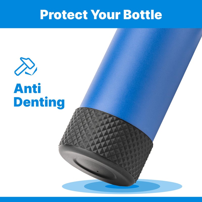 Bluwing Protective Silicone Boot Bottom for 32oz 40oz Hydroflask Water Bottles  Anti-Slip Bottom Sleeve Cover Bumper  NOT for Stanley Tumbler(Pink) - Image 3